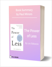 The Power of Less Book Summary