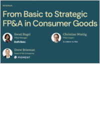 From Basic to Strategic FP&A in Consumer Goods