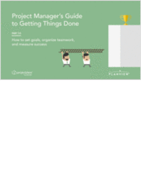 Project Manager's Guide to Getting Things Done