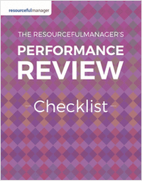 Performance Review Checklist from ResourcefulManager