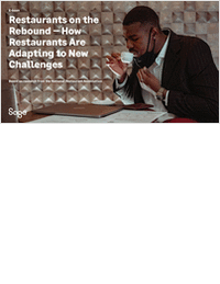 Restaurants on the Rebound -- How Restaurants Are Adapting to New Challenges