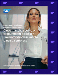 Promova o desenvolvimento em períodos instáveis: Cinco maneiras como o procurement pode ser um motor de crescimento para sua empresa