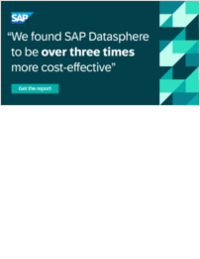 Hands-on assessment and TCO analysis of SAP Datasphere