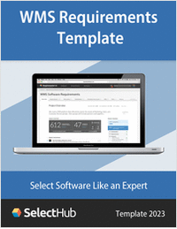 WMS System Requirements Template for 2023