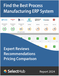 Find the Best Process Manufacturing ERP System for Your Business--Expert Comparisons, Recommendations & Pricing