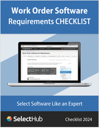 Work Order Software for Maintenance Management: Expert Buyer's Checklist