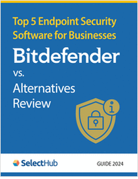 Top 5 Endpoint Security Software for Businesses―Bitdefender vs. Alternatives'