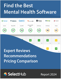 Find the Best Mental Health Software 2024--Get Expert Comparisons & Pricing