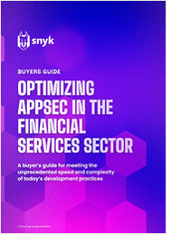 Optimizing AppSec in the Financial Services Sector