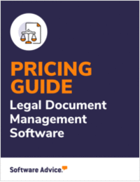 New for 2024: Legal Document Management Pricing Guide