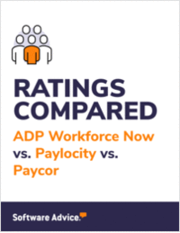 ADP Workforce Now vs. Paylocity vs. Paycor Ratings Compared