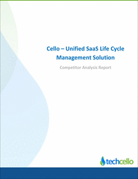 Cello - Unified SaaS Life Cycle Management Solution