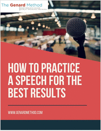 How to Practice a Speech for the Best Results