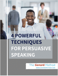 4 Powerful Techniques For Persuasive Speaking