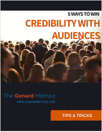 5 Ways to Win Credibility with Audiences