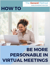 How to Be More Personable in Virtual Meetings