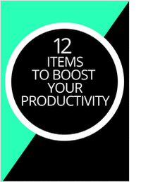 12 Items to Boost Your Productivity