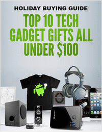 Holiday Buying Guide - Top 10 Tech Gadget Gifts All Under $100