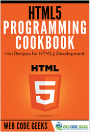 HTML5 Programming Cookbook