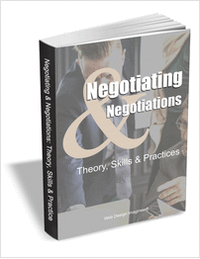 Negotiating & Negotiations - Theory, Skills & Practices