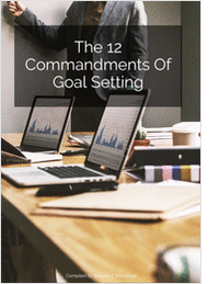 The 12 Commandments of Goal Setting