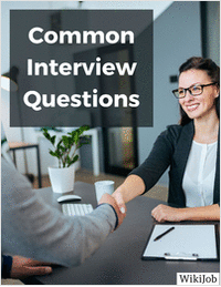 Common Interview Questions