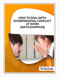 How to Deal With Interpersonal Conflict at Work