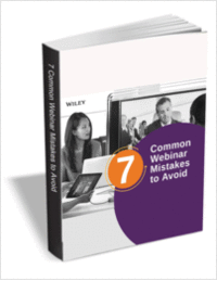 7 Common Webinar Mistakes to Avoid