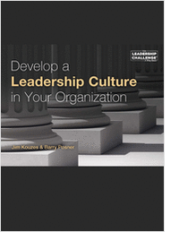 Develop a Leadership Culture in Your Organization