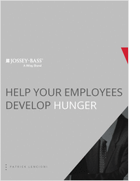 Help Your Employees Develop Hunger