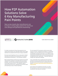 How P2P Automation Solutions Solve 6 Key Manufacturing Pain Points