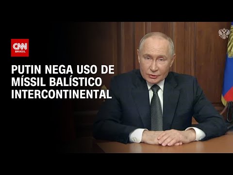 Putin nega uso de míssil balístico intercontinental | CNN PRIME TIME