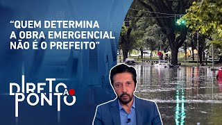 Nunes explica contratos emergenciais em SP: ‘Momento de severa mudança climática’