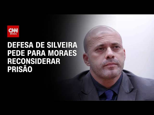 Defesa de Silveira pede para Moraes reconsiderar prisão | CNN NOVO DIA