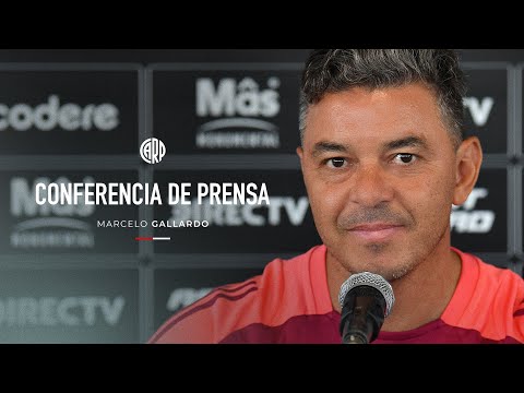 Marcelo Gallardo en conferencia de prensa | EN VIVO | River Camp