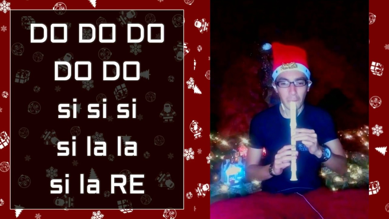 JINGLE BELLS Navidad FLAUTA DULCE y Notas