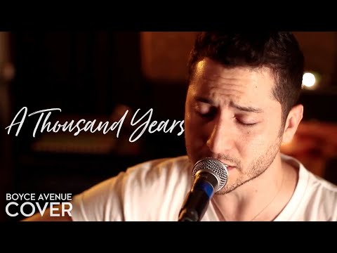 A Thousand Years - Christina Perri (Boyce Avenue acoustic cover) on Spotify & Apple thumnail