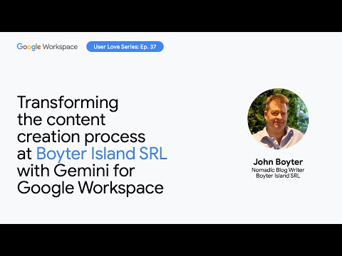 Boyter Island SRL: Transforming the content creation process with Gemini for Google Workspace