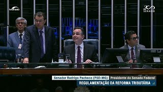 Com isenção para itens da cesta básica, Senado aprova regulamentação da reforma tributária