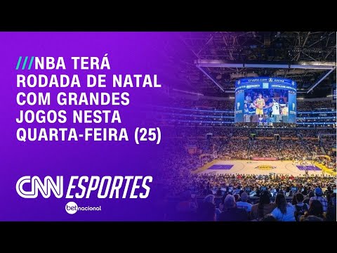 NBA terá rodada de Natal com grandes jogos nesta quarta-feira (25) | LIVE CNN