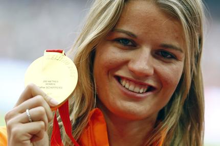 Dafne Schippers Leichtathletik WM Gold