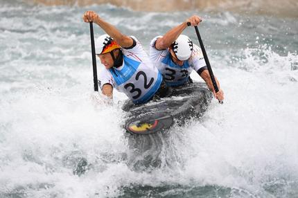 Olympia-Aus für ARD und ZDF: Franz Anton and Jan Benzien bei den Olympischen Spielen in Rio de Janeiro.