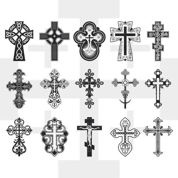 Download Decorative Cross SVG Cross Vector Cross Clip Art Cross