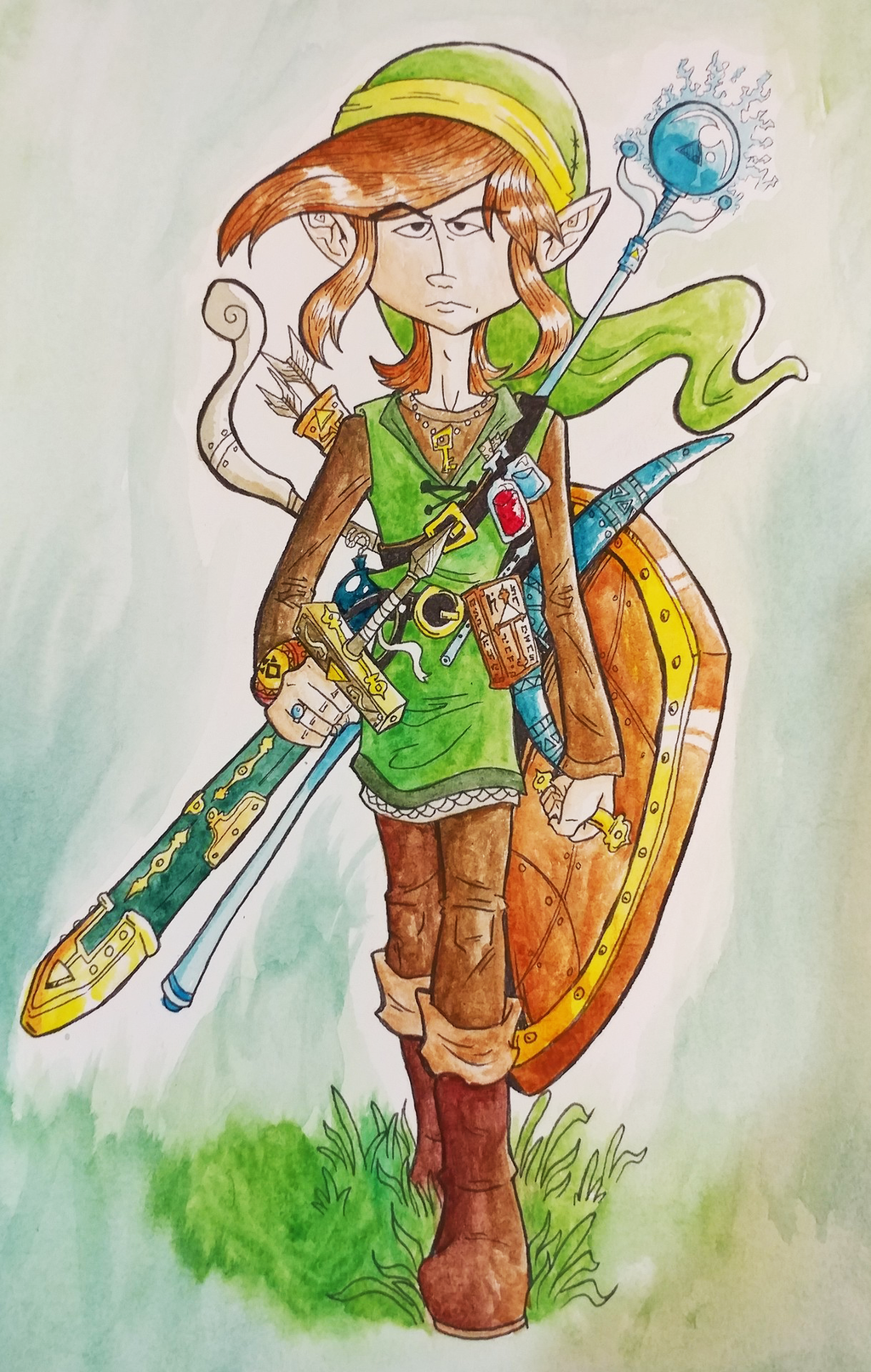 The Legend of Zelda by The-Bradshacalypse on DeviantArt