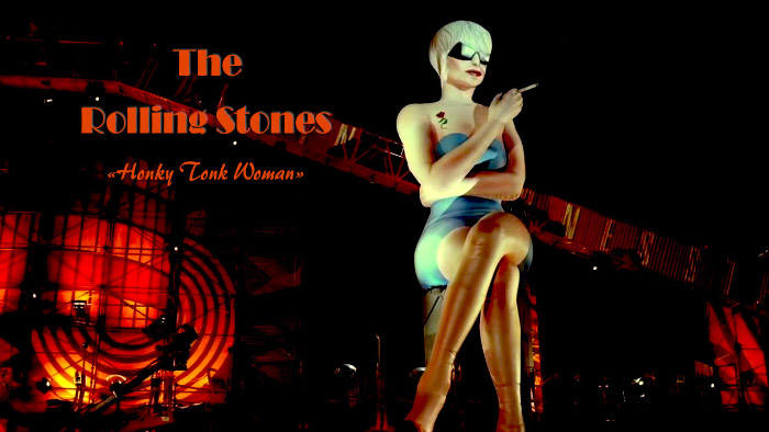 The Rolling Stones �Honky Tonk Woman� (1990) (700x394, 87Kb)