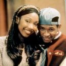 Brandy Norwood and Usher Raymond