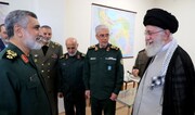 Supreme Leader awards Medal of Conquer to General Hajizadeh for victorious performance in True Promise operation