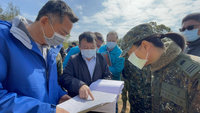 民地遭軍方占用  金門縣長會勘要求補償