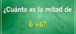 ¿Cuánto es la mitad de 6 + 6? No te confíes, la respuesta no es lo que crees