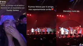 Se va al baño durante concierto de Daddy Yankee y termina en el escenario